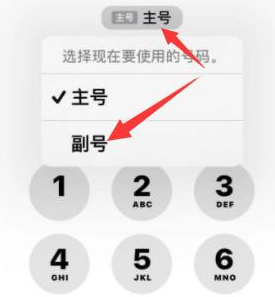 朝阳苹果14维修店分享iPhone 14 Pro Max使用副卡打电话的方法 